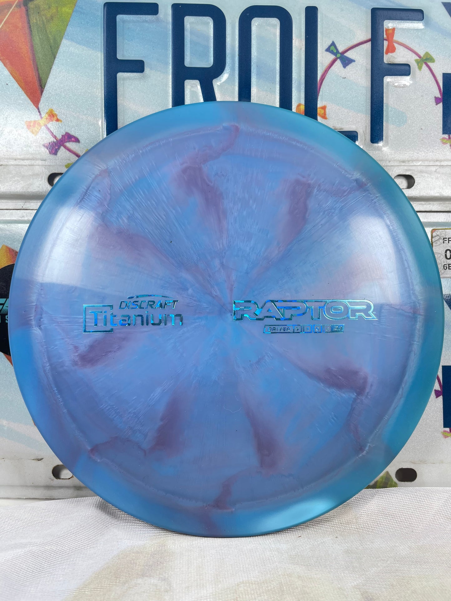 Discraft Raptor Titanium Blue 173g Distance Driver