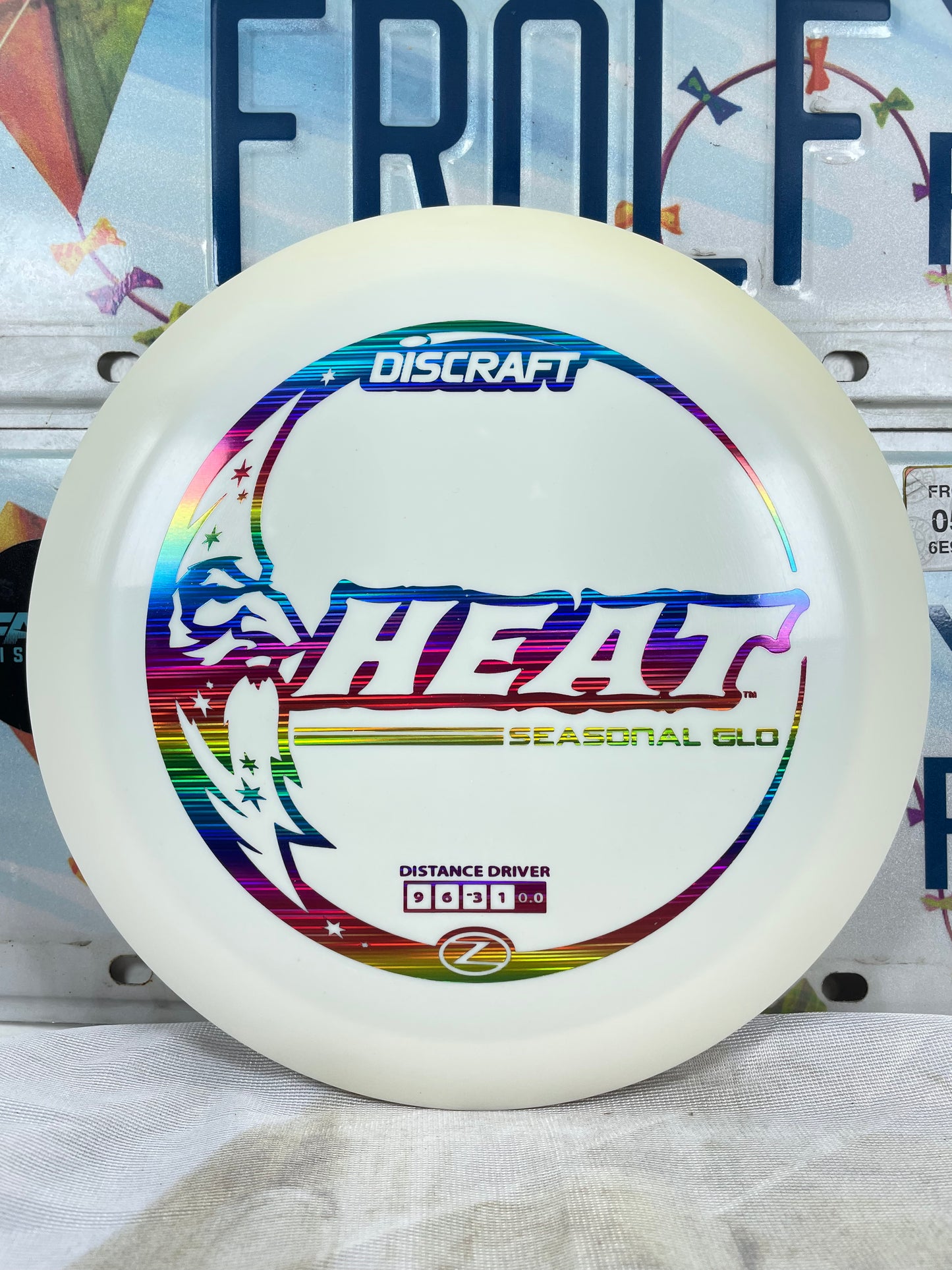 Discraft Heat Z Glo White 173g Distance Driver