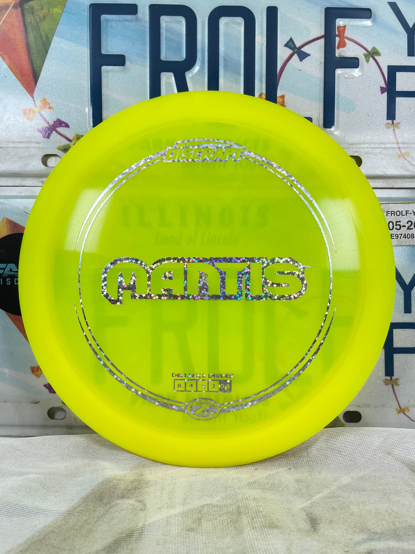 Discraft Mantis Z Yellow 178g Fairway Driver