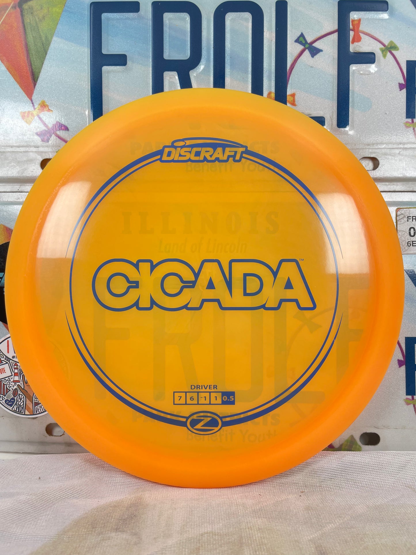 Discraft Cicada Z Line Orange 174g Fairway Driver