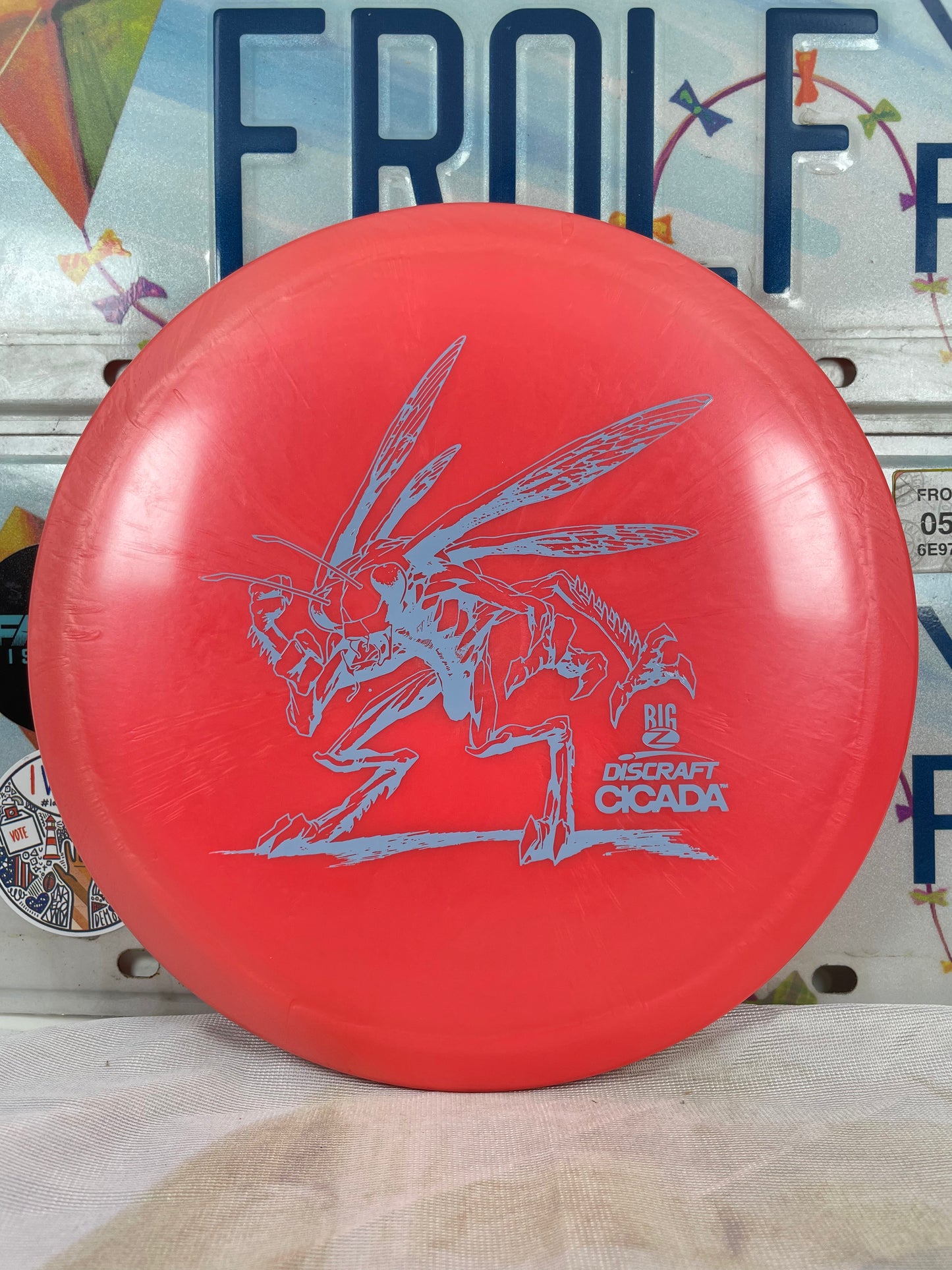 Discraft Cicada Big Z Red 176g Fairway Driver