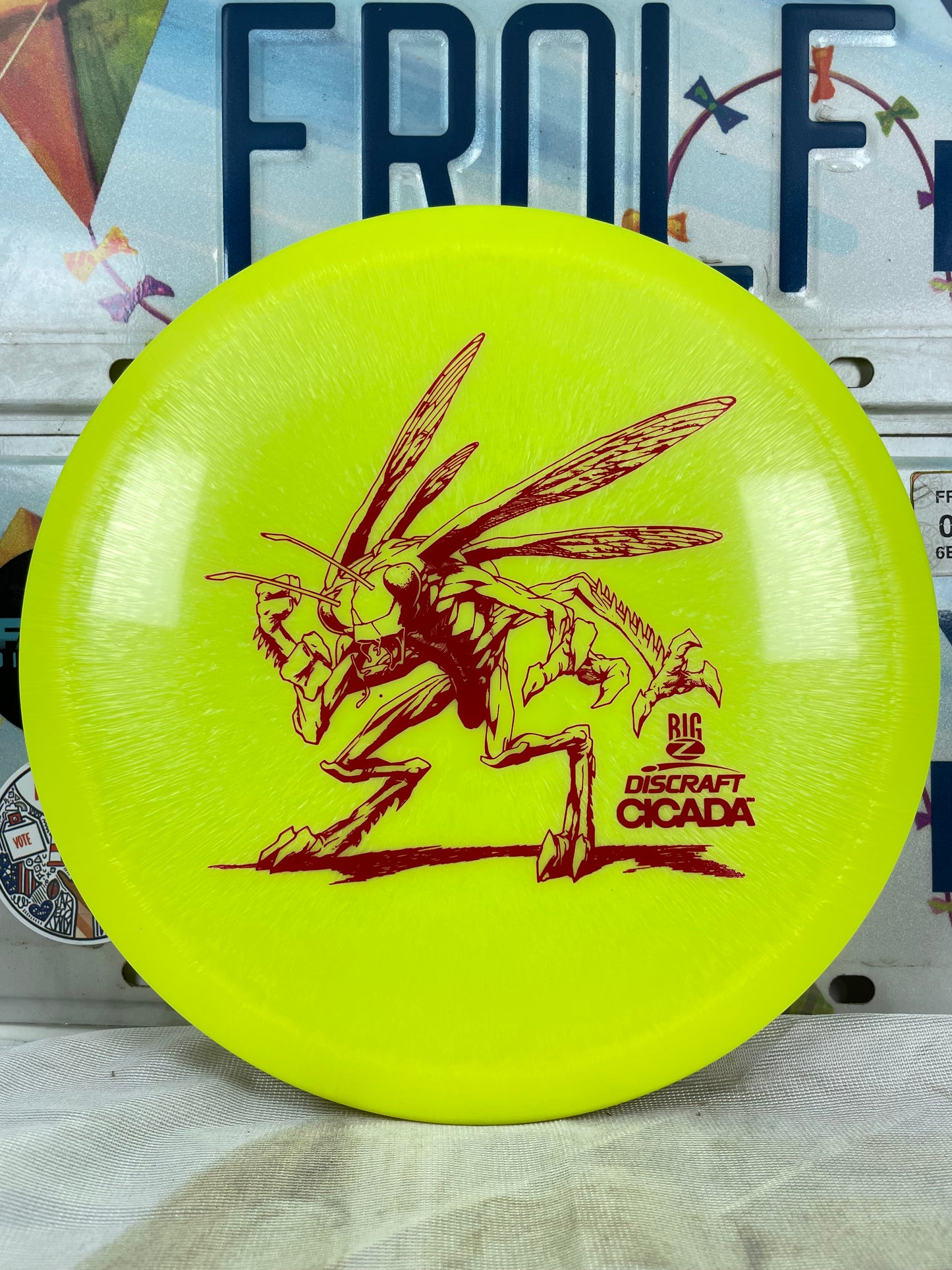 Discraft Cicada Big Z Yellow 174g Fairway Driver