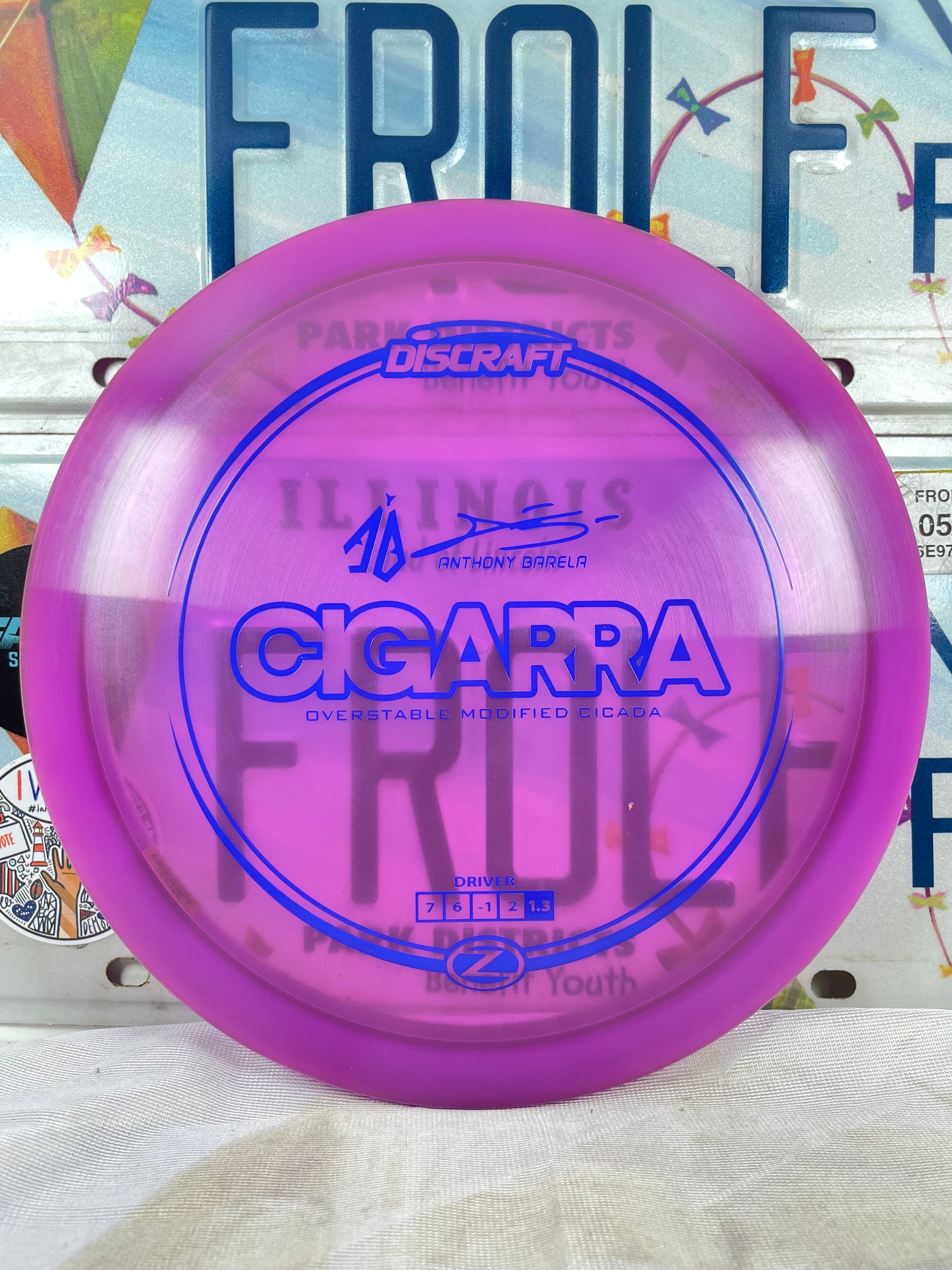 Discraft Cigarra Z Line Purple 171g Fairway Driver