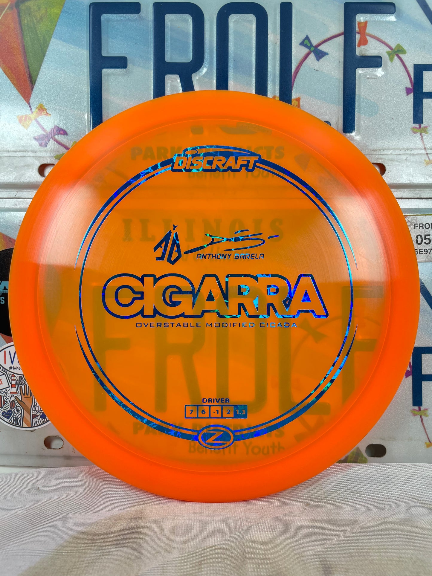 Discraft Cigarra Z Line Orange 171g Fairway Driver