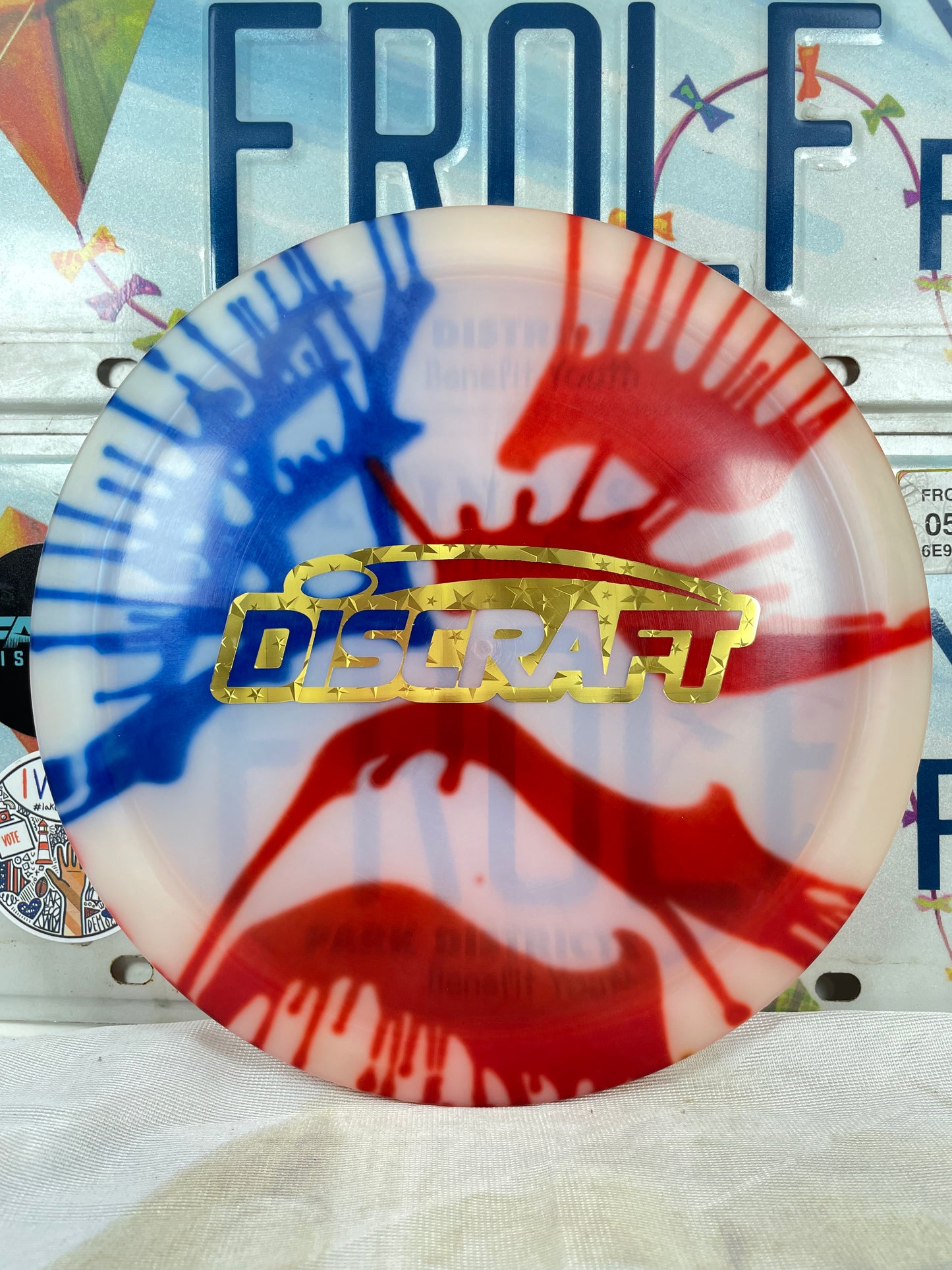 Discraft Mantis Z Fly Dye Red 178g Fairway Driver