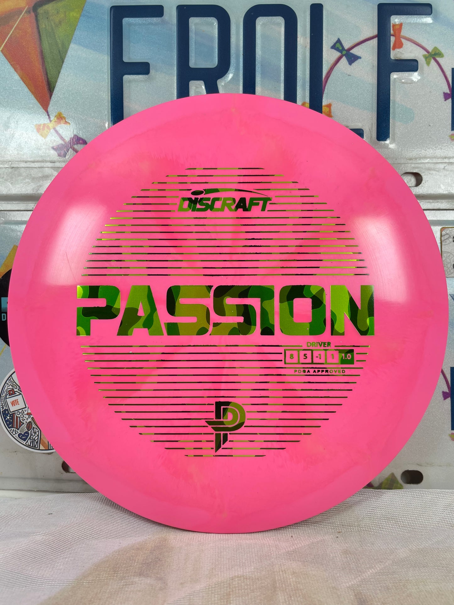 Discraft Passion Pierce Line Pink 177g Fairway Driver