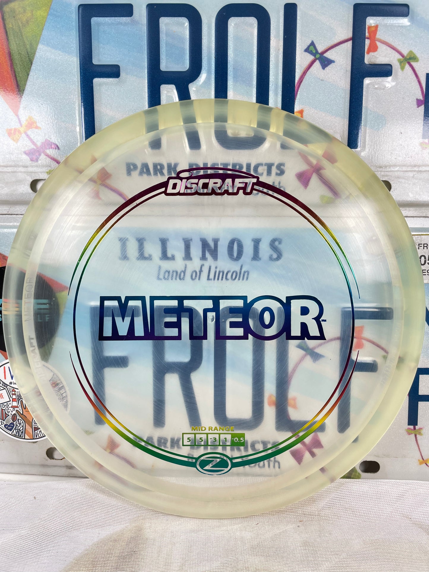 Discraft Meteor Z Line Clear 173g Midrange