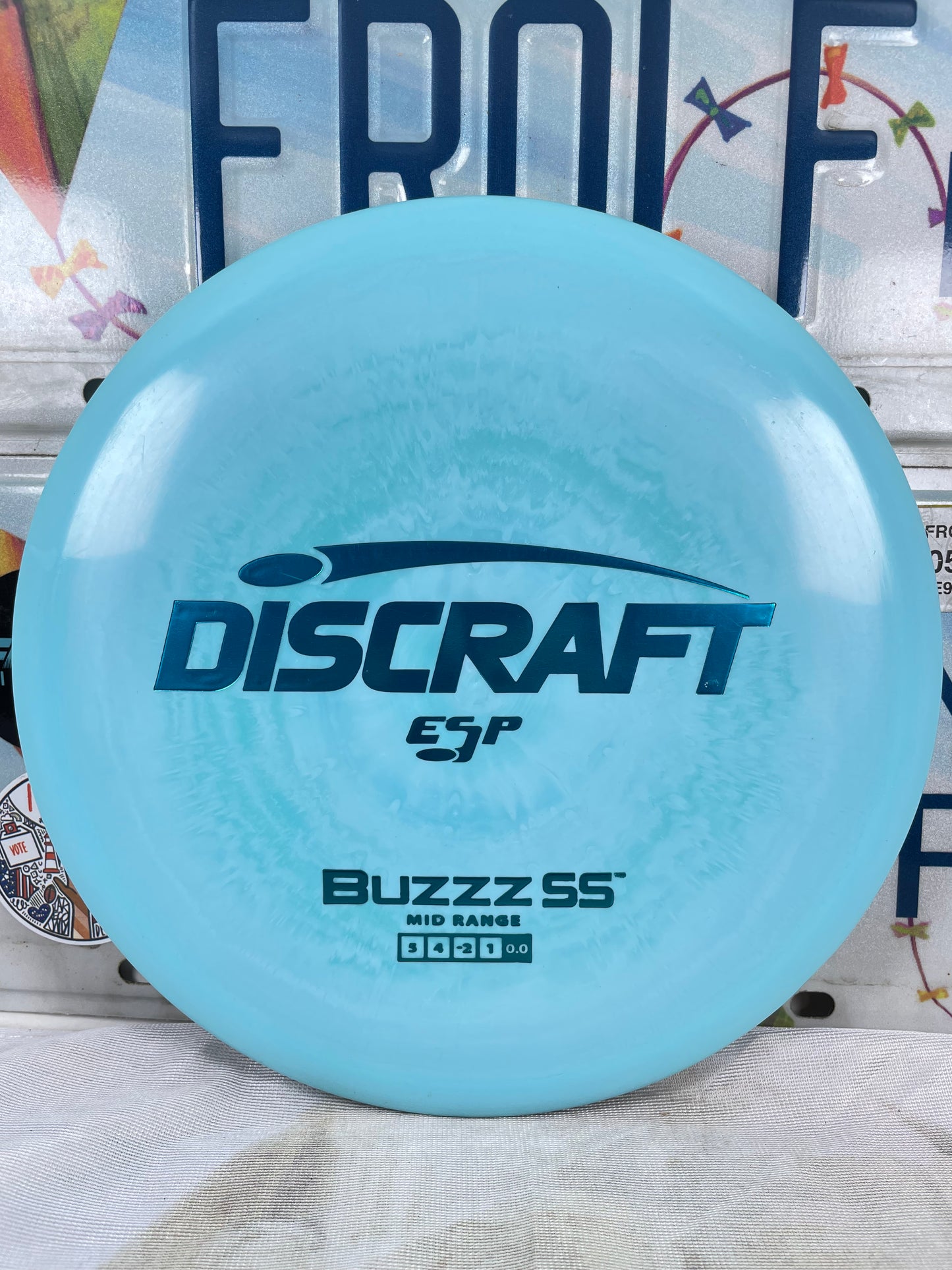 Discraft Buzzz SS ESP Blue 180g Midrange