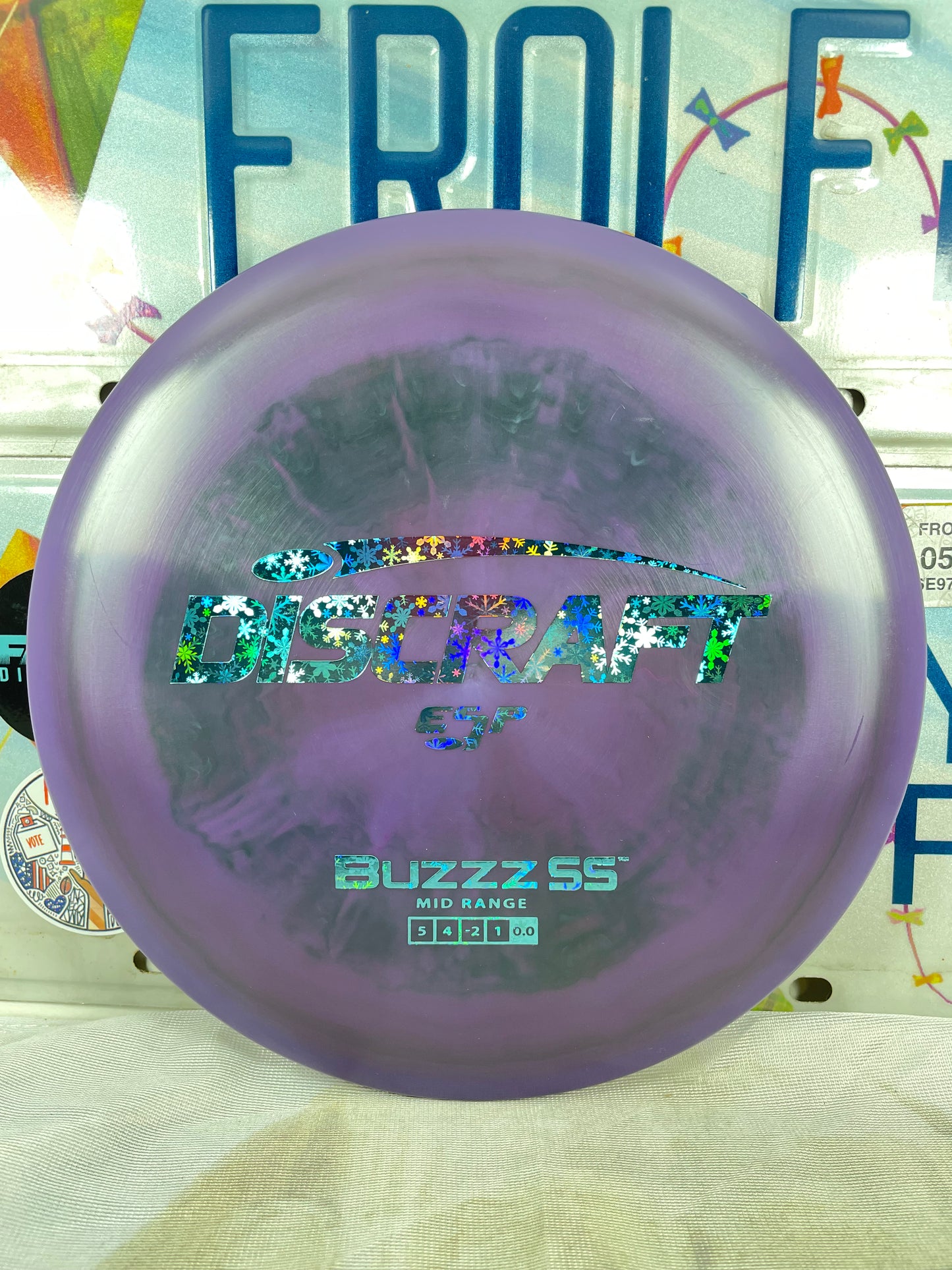 Discraft Buzzz SS ESP Purple 177g Midrange