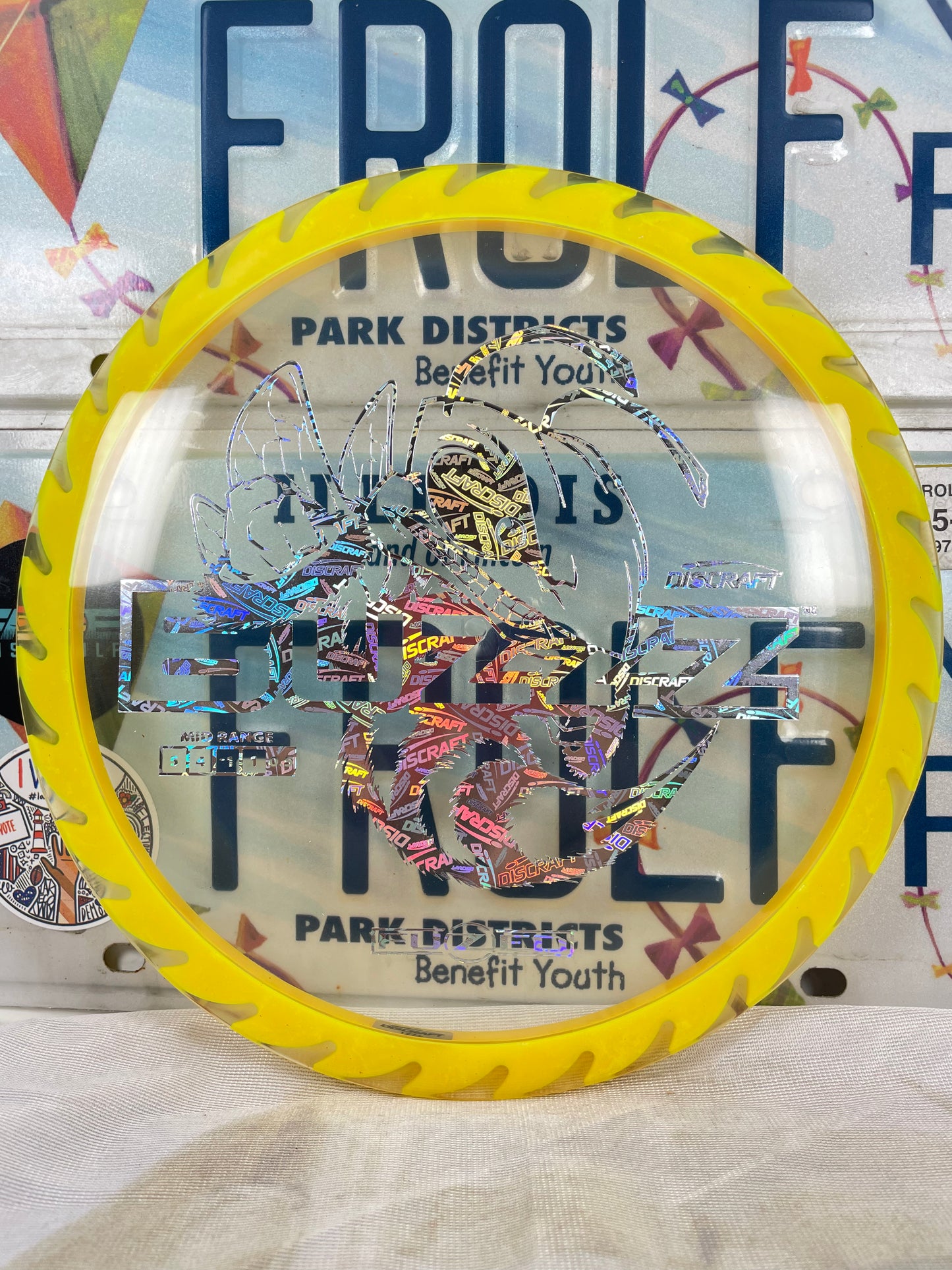 Discraft Buzzz Fuzed Yellow 180g Midrange