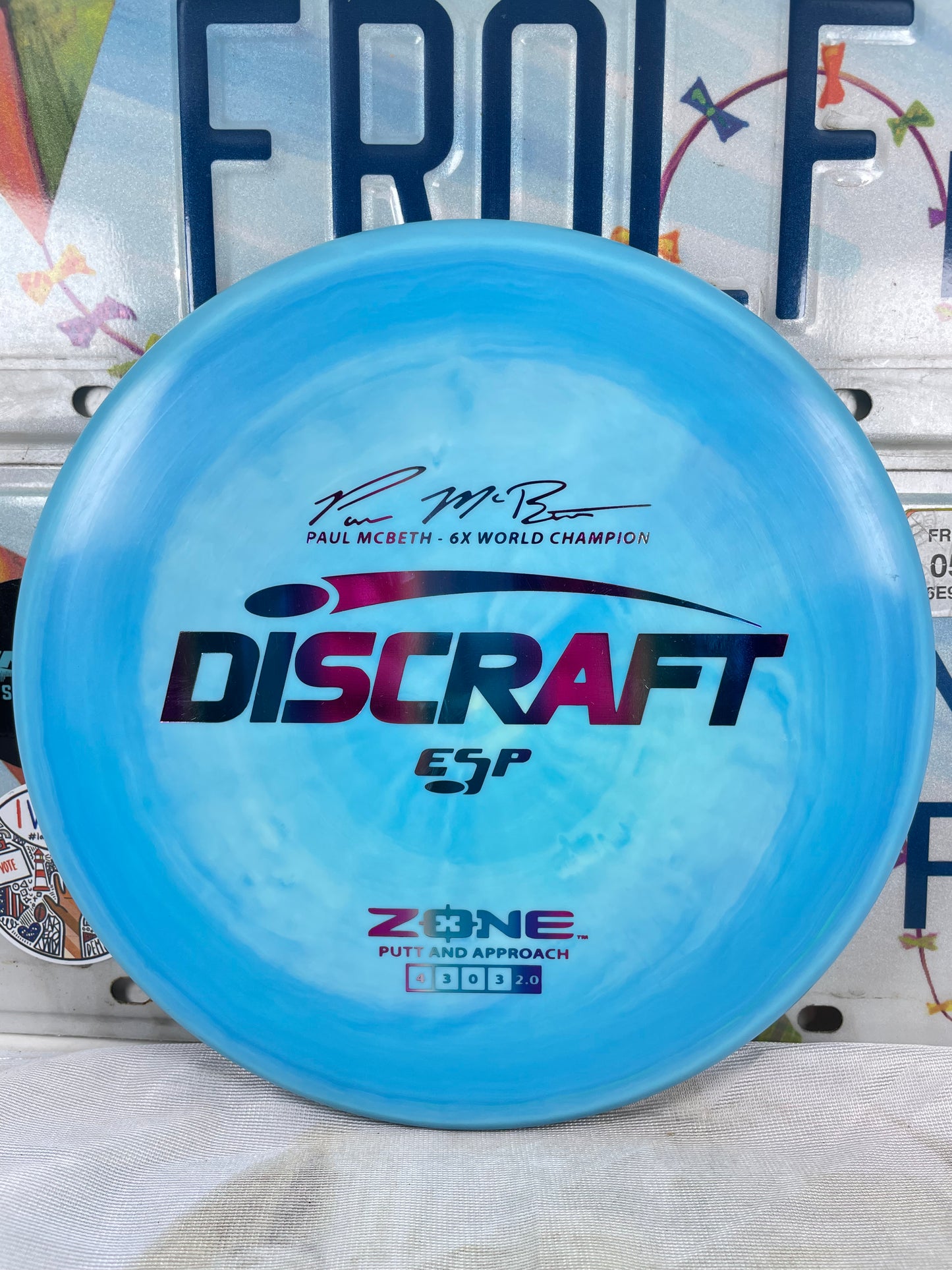 Discraft Zone ESP Blue 174g Putter