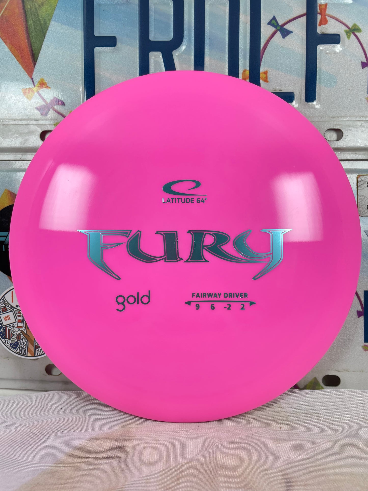 Latitude 64 Fury Gold Pink 173g Fairway Driver