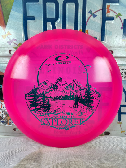 Latitude 64 Explorer Opto-X Pink 173g Lehtinen 2024 Fairway Driver