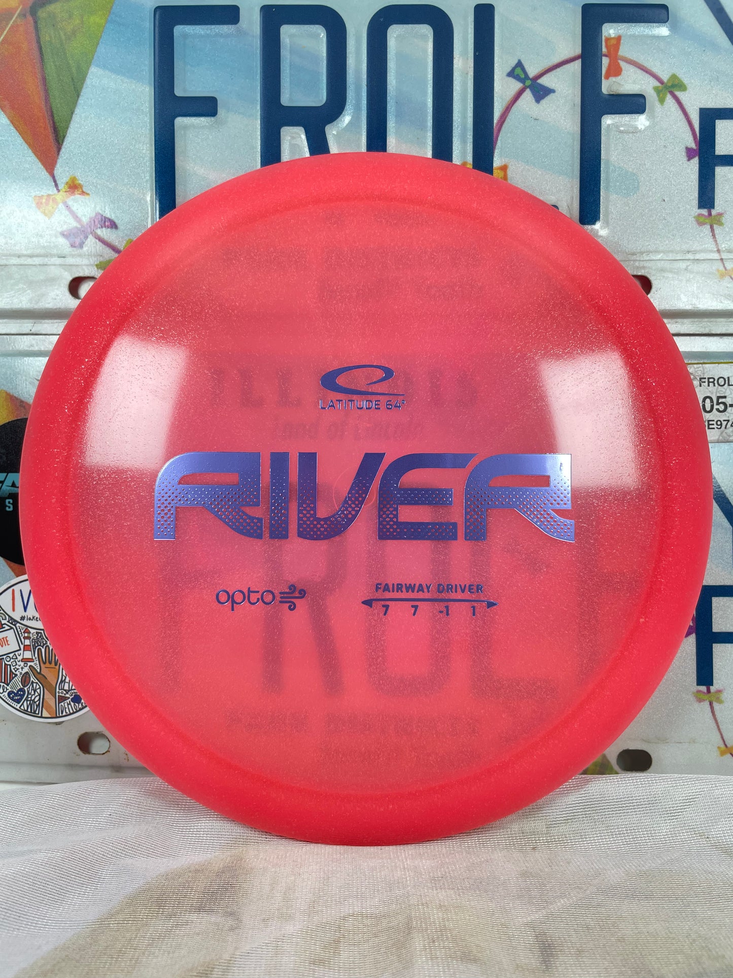 Latitude 64 River Opto Air Pink 160g Fairway Driver