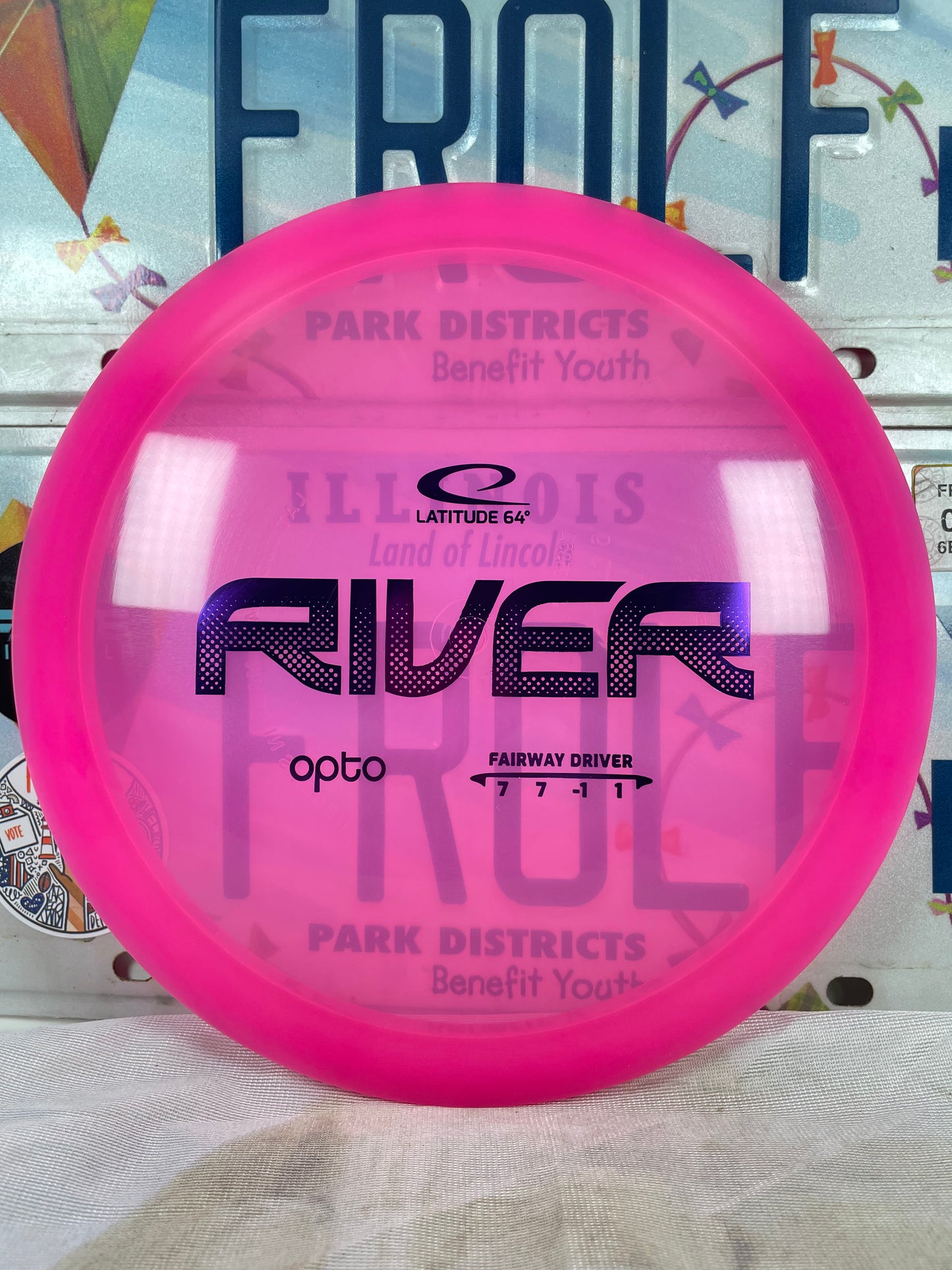 Latitude 64 River Opto Pink 173g Fairway Driver