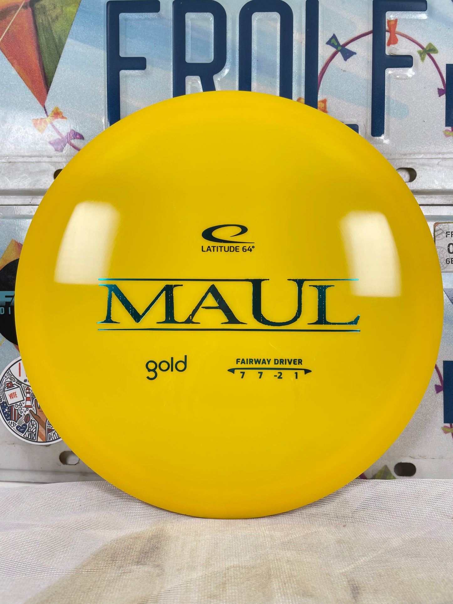 Latitude 64 Maul Gold Yellow 174g Fairway Driver