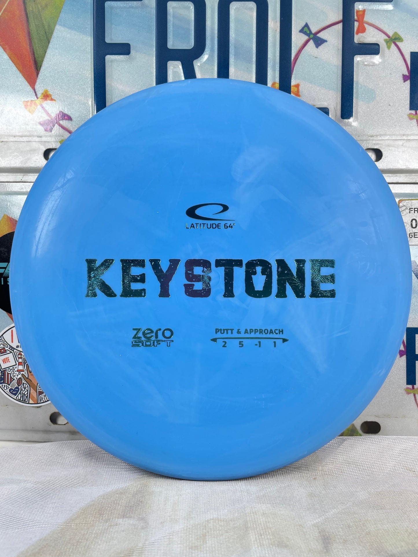Latitude 64 Keystone Zero Soft Blue 173g Putter
