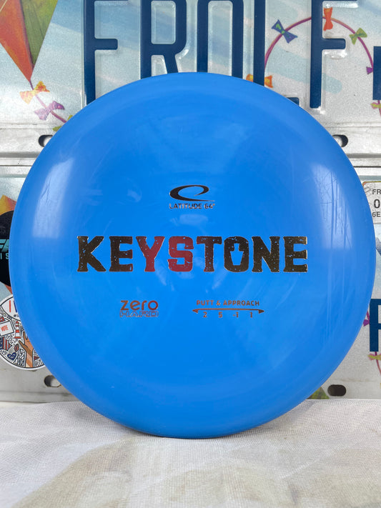 Latitude 64 Keystone Zero Hard Blue 173g Putter