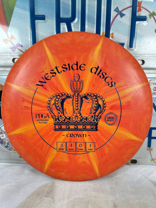 Westside Crown Origio Burst Orange 174g Putter