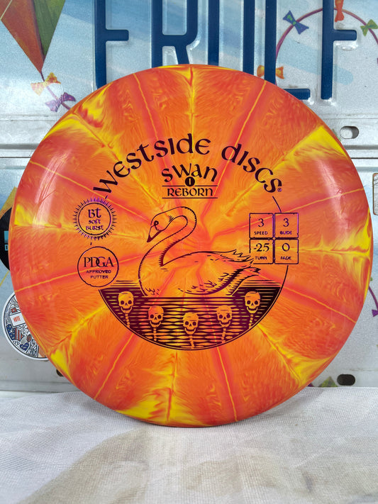 Westside Swan Reborn BT Soft Burst Orange 176g Putter