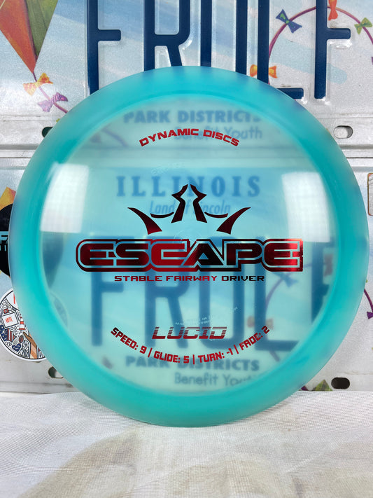Dynamic Discs Escape Lucid Blue 171g Distance Driver