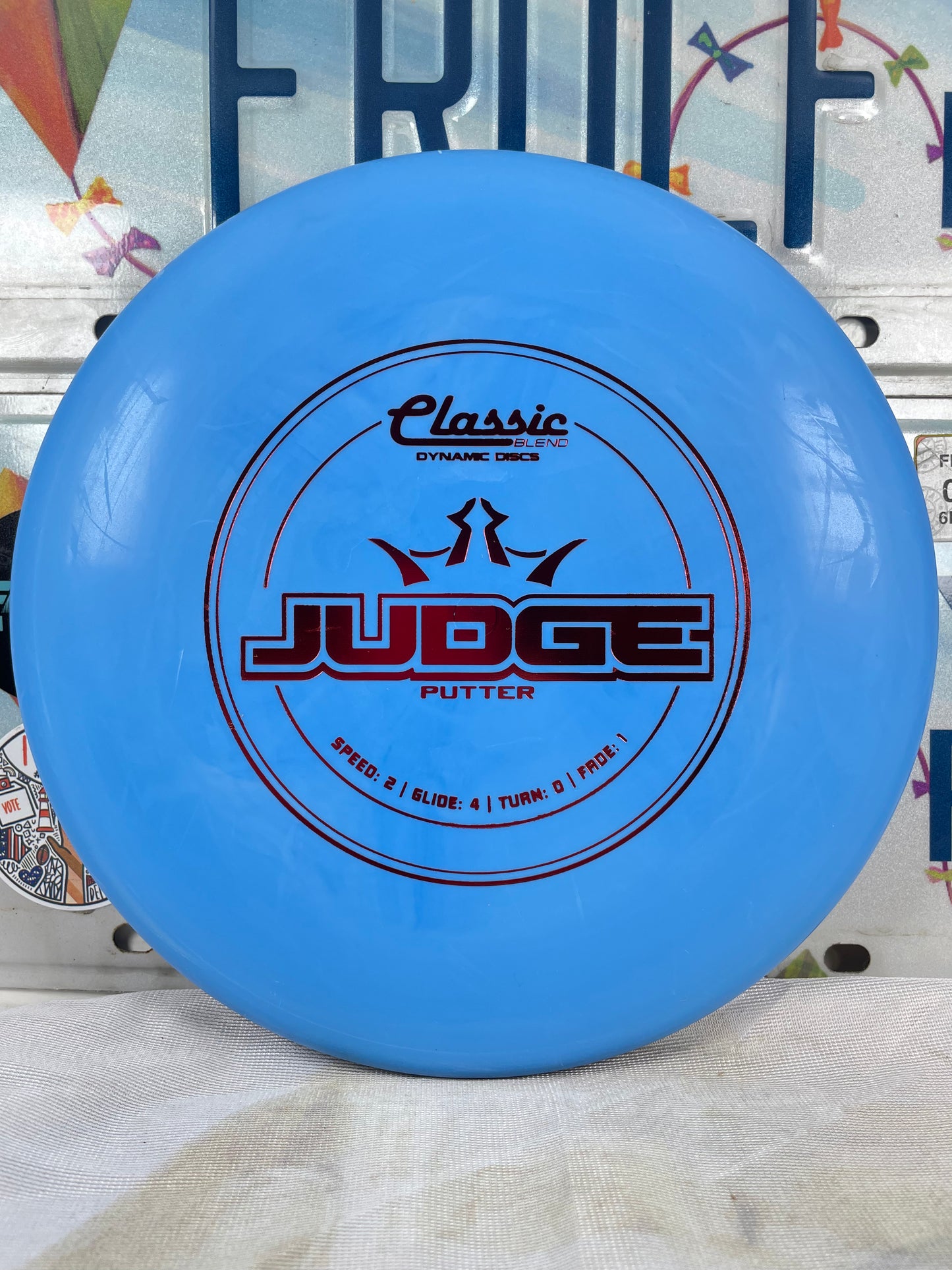 Dynamic Discs Judge Classic Blend Blue 173g Putter
