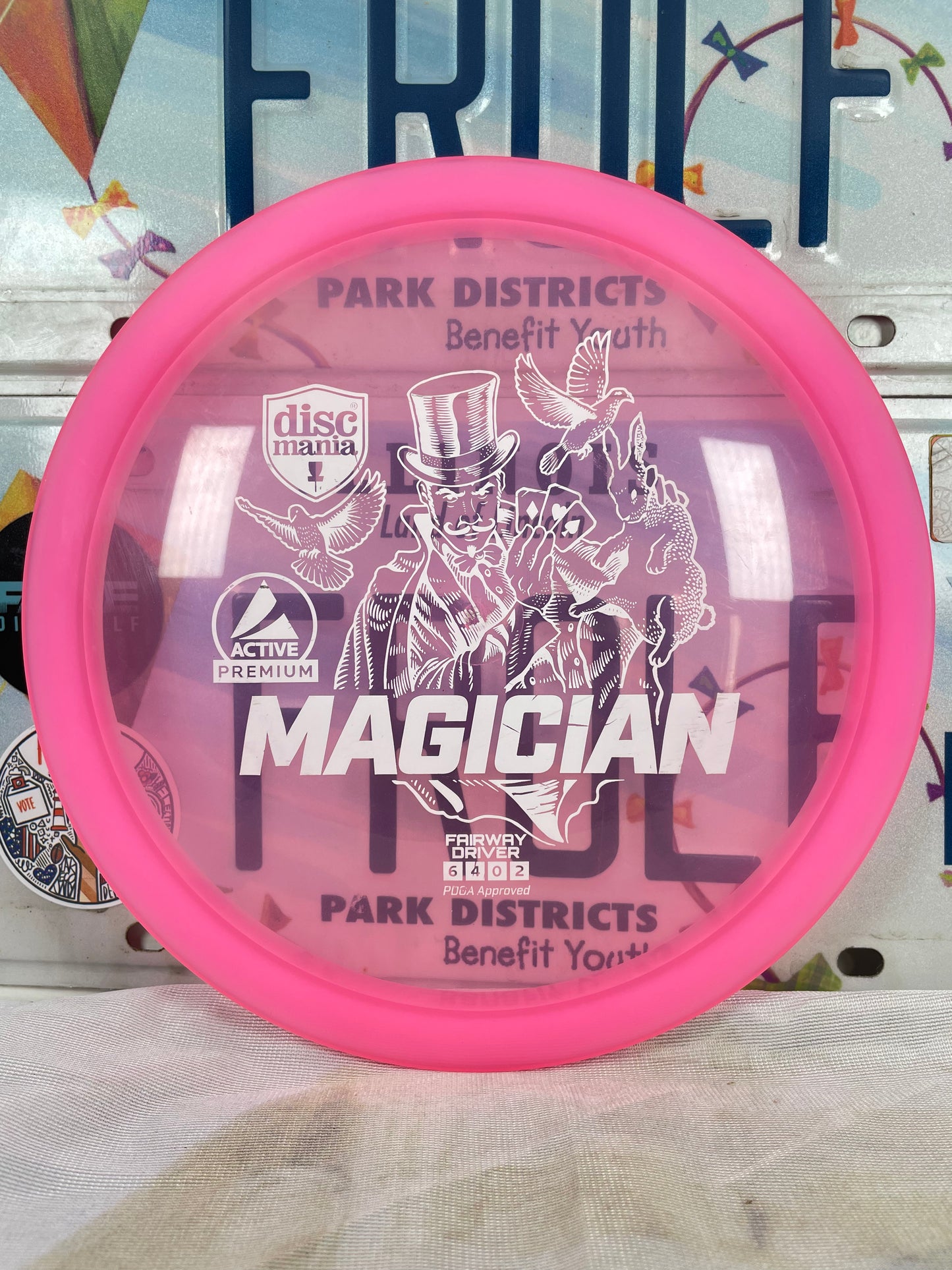 Discmania Magician Active Premium Pink 173g Fairway Driver