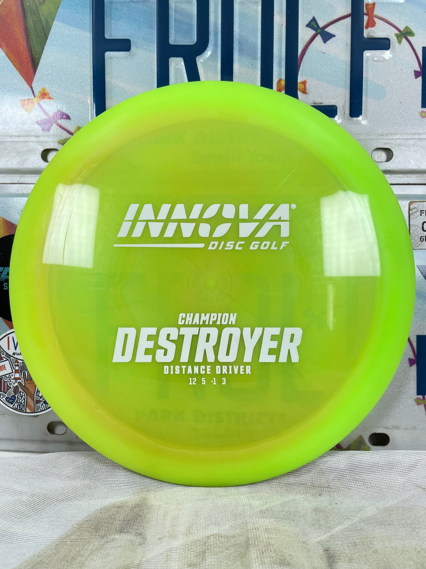 Innova Destroyer Champion Yellow 171g Distance Driver