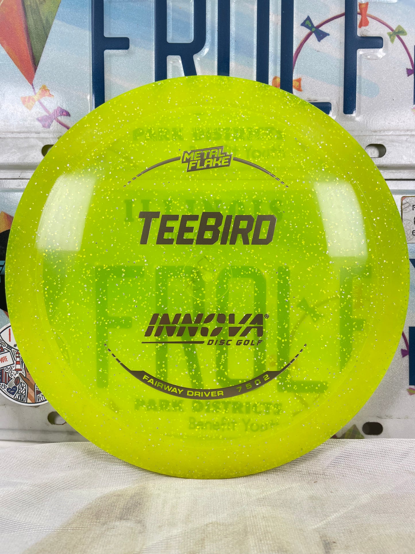 Innova Teebird Champion Metal Flake Yellow 174g Fairway Driver
