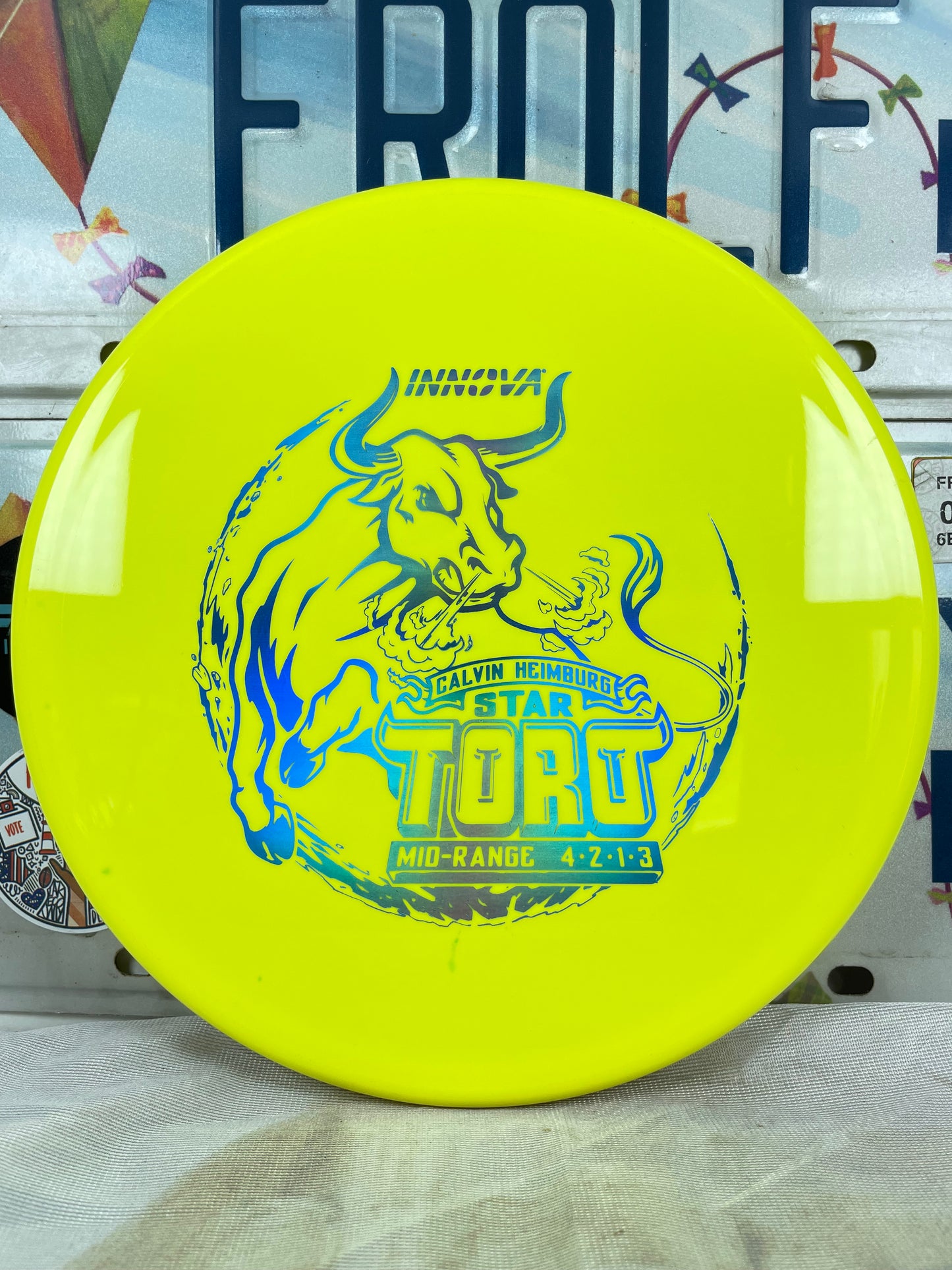 Innova Toro Star Yellow 172g Midrange