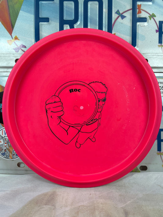 Innova Roc DX Pink 174g Bottom Stamp Midrange