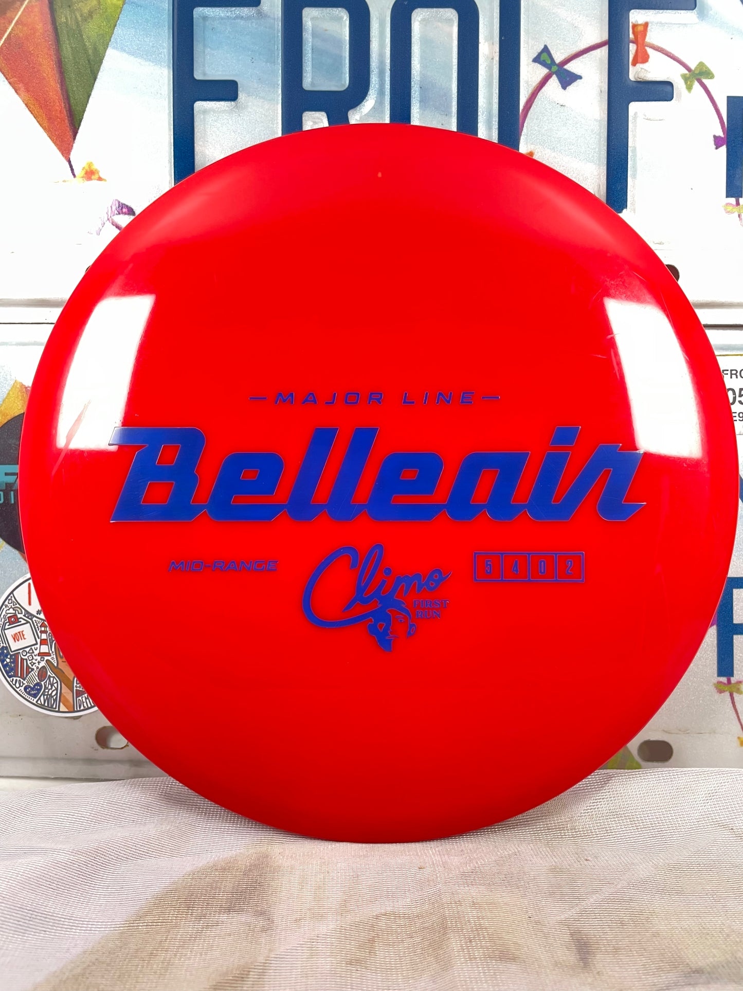 Climo Belleair Major Line Red 176g First Run Midrange