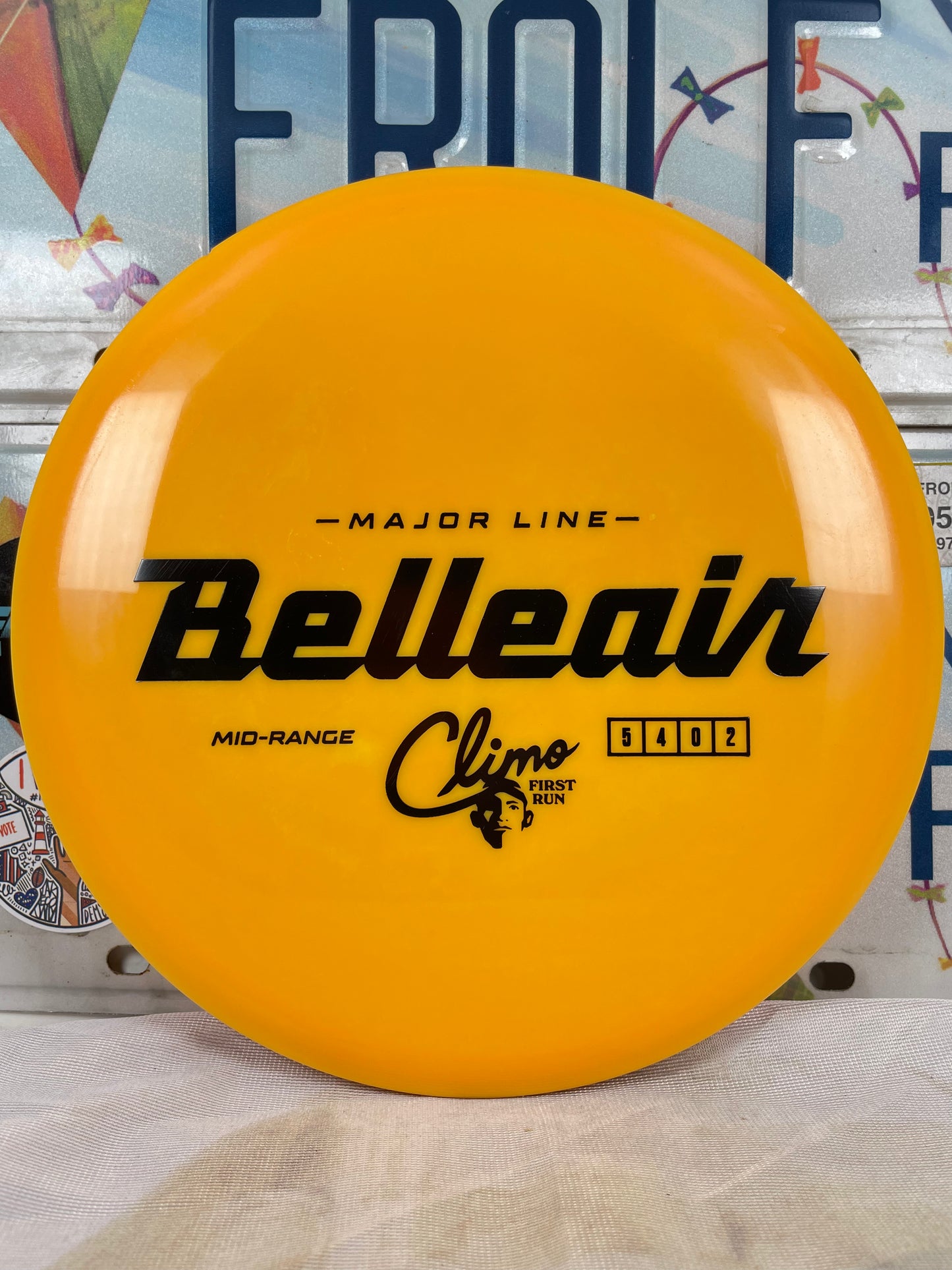Climo Belleair Major Line Orange 178g First Run Midrange