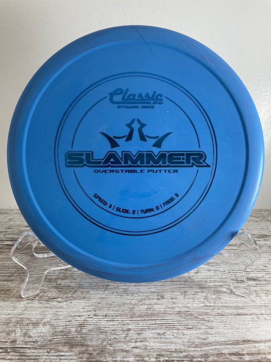 Dynamic Discs Slammer Classic Blend Blue 175g Putter