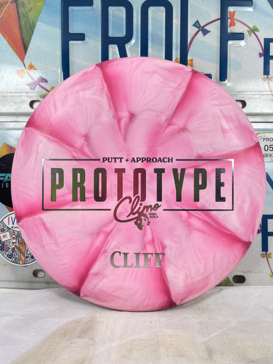 Climo Cliff Trophy Swirl Pink 175g Prototype Putter