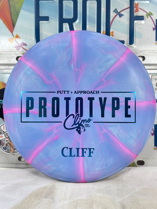 Climo Cliff Trophy Swirl Purple 175g Prototype Putter