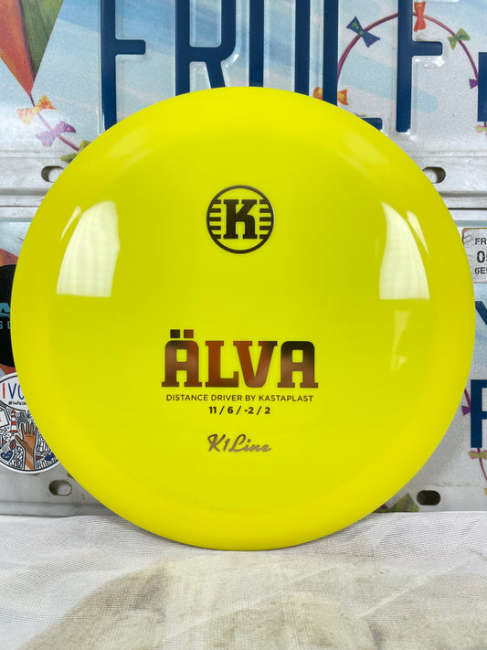 Kastaplast Alva K1 Yellow 174g Distance Driver