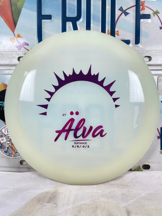 Kastaplast Alva K1 Glow White 173g Distance Driver
