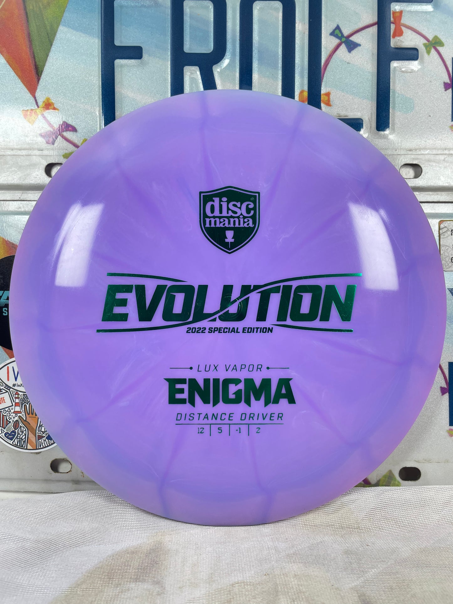 Discmania Enigma Lux Vapor Purple 175g 2022 SE Distance Driver