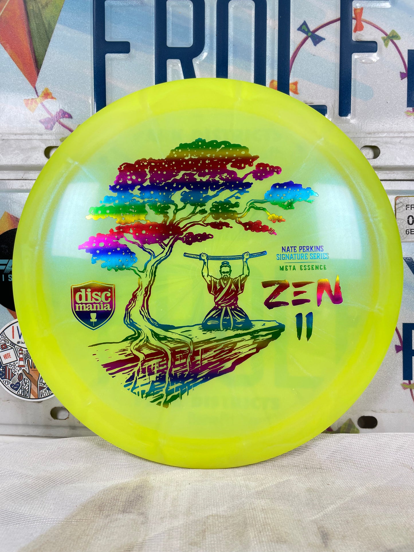 Discmania Essence Meta Yellow 173g Zen 2 Fairway Driver