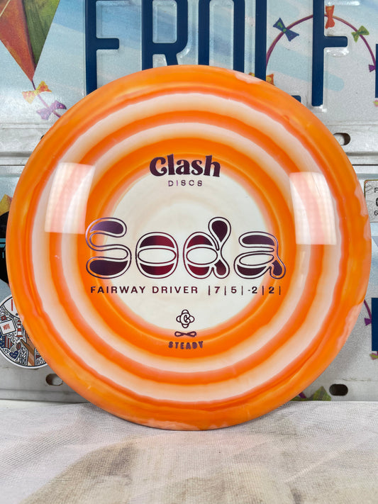 Clash Soda Steady Ring Orange 174g Fairway Driver