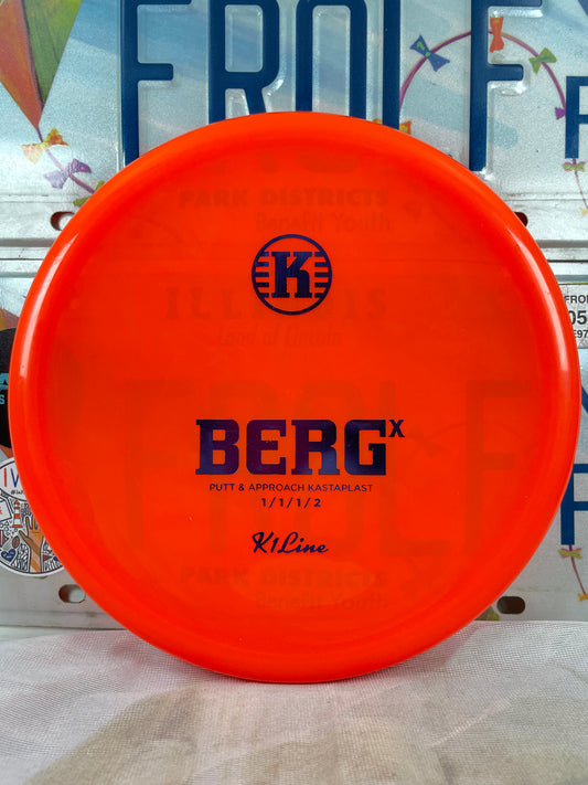 Kastaplast Berg X K1 Orange 175g Putter