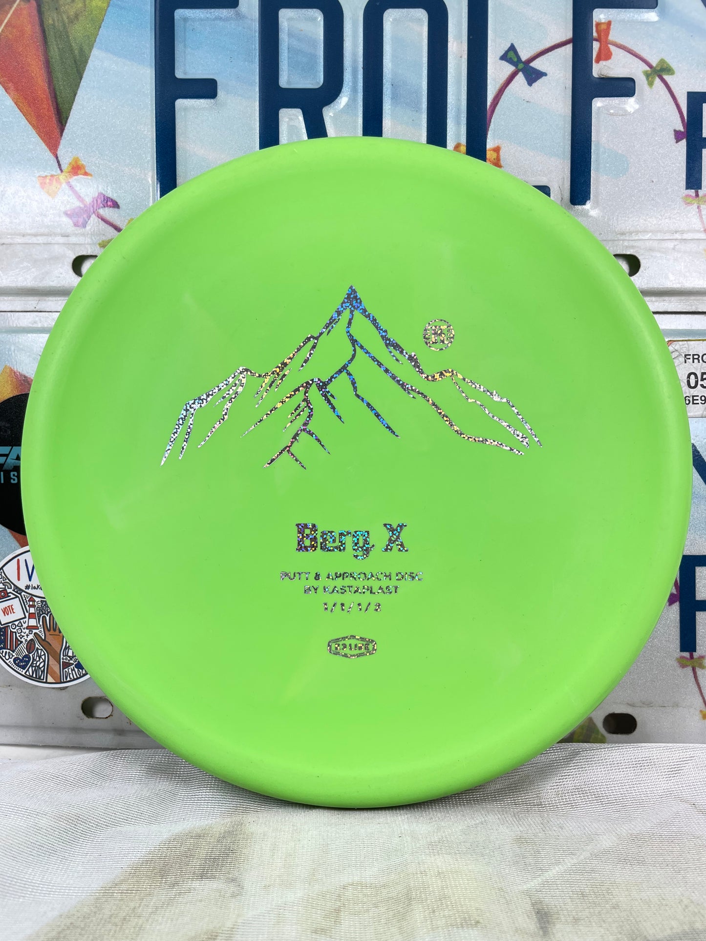 Kastaplast Berg X K3 Green 173g Putter