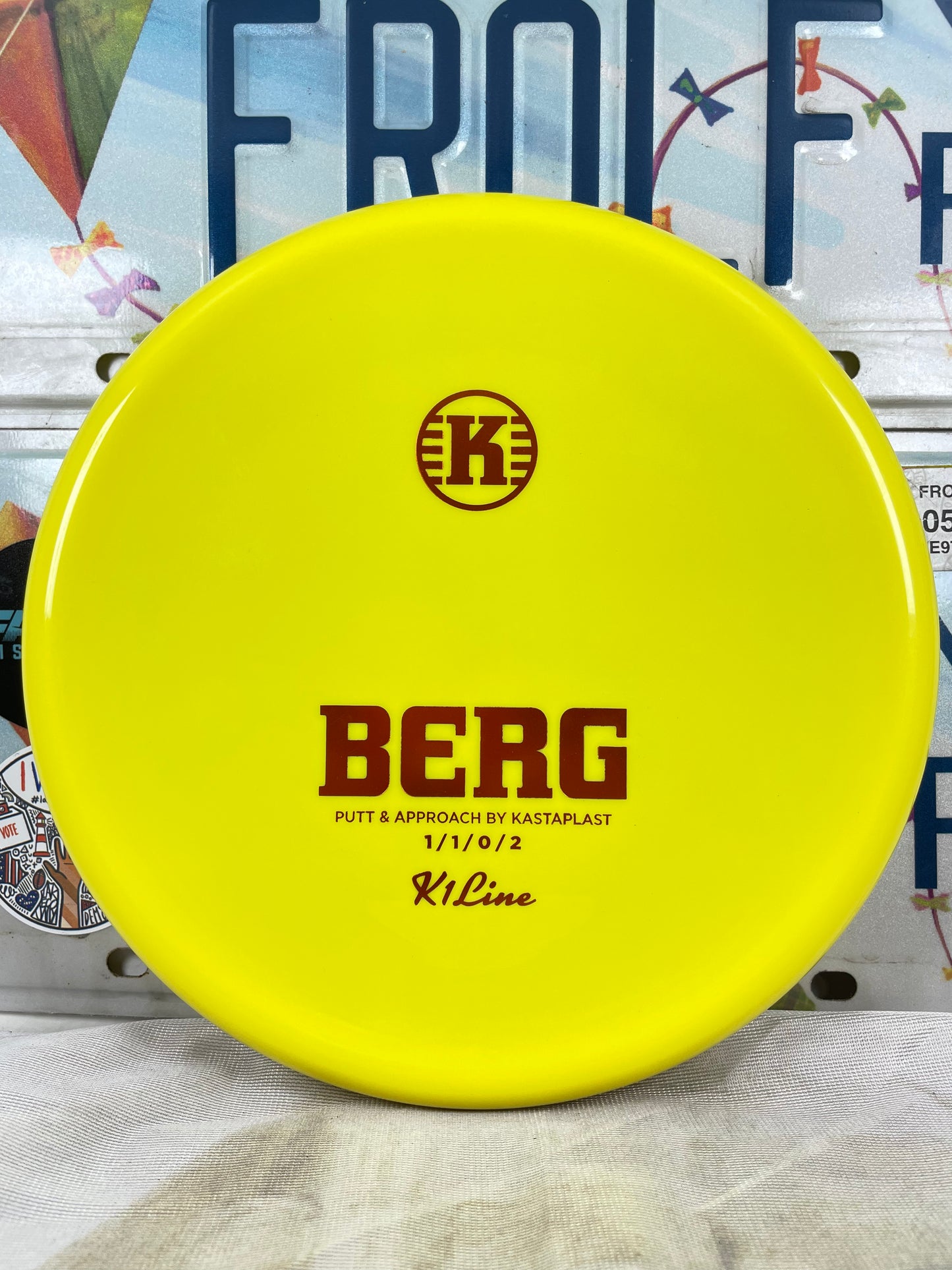 Kastaplast Berg K1 Yellow 173g Putter