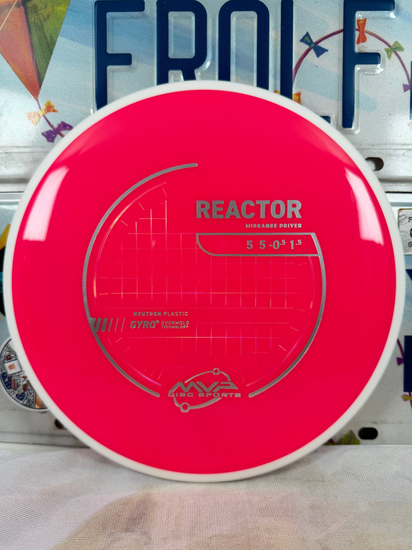 MVP Reactor Neutron Pink 167g Midrange