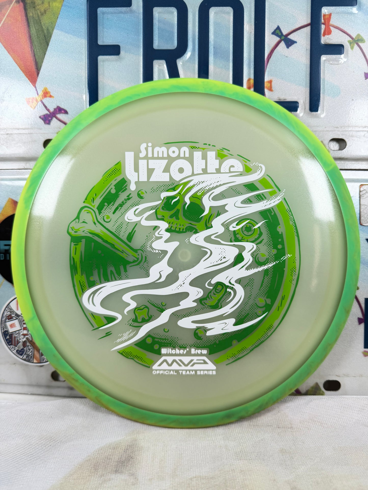 Axiom Aspect Eclipse Glow Green 174g Distance Driver