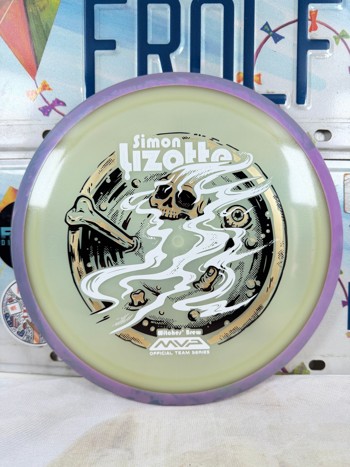 Axiom Aspect Eclipse Glow Purple 171g Distance Driver