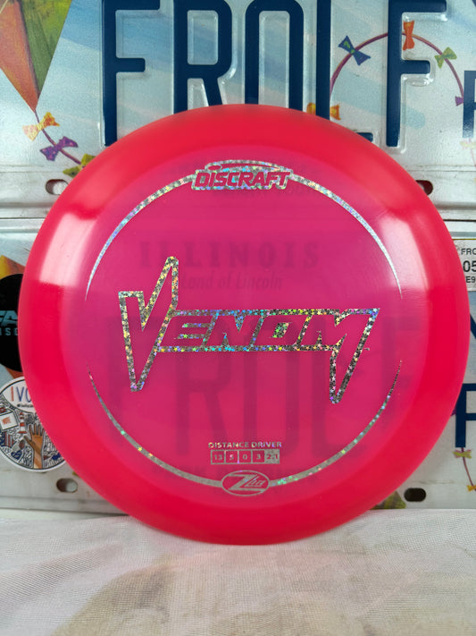 Discraft Venom Z Lite Pink 158g Distance Driver