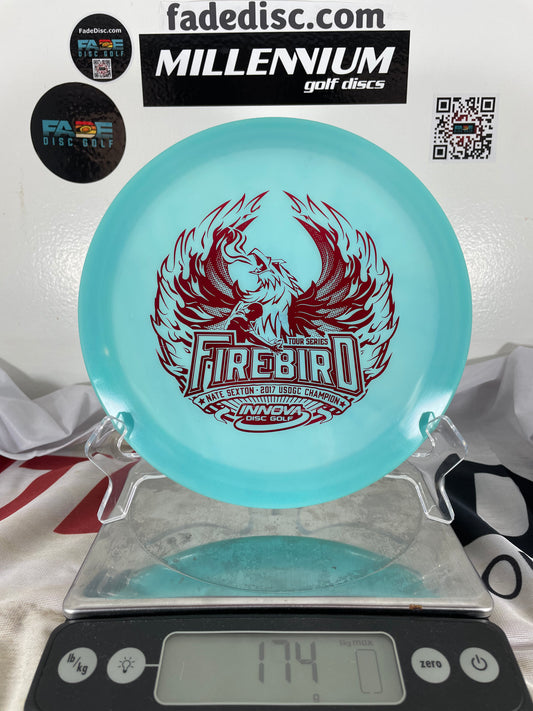 Innova Sexton Firebird Champion Glow 174g Red Foil 2018 Sexton Tour Series Limited Edition Distance Driver