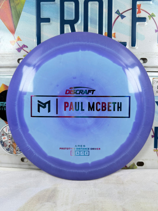 Discraft Ares McBeth ESP Purple 173g Prototype Distance Driver